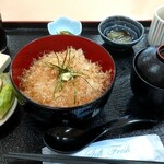 道の駅 犬挟 - わさび丼1050円
