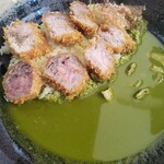ジャパニーズ スパイス カリー ワッカ - グリーンカツカレー