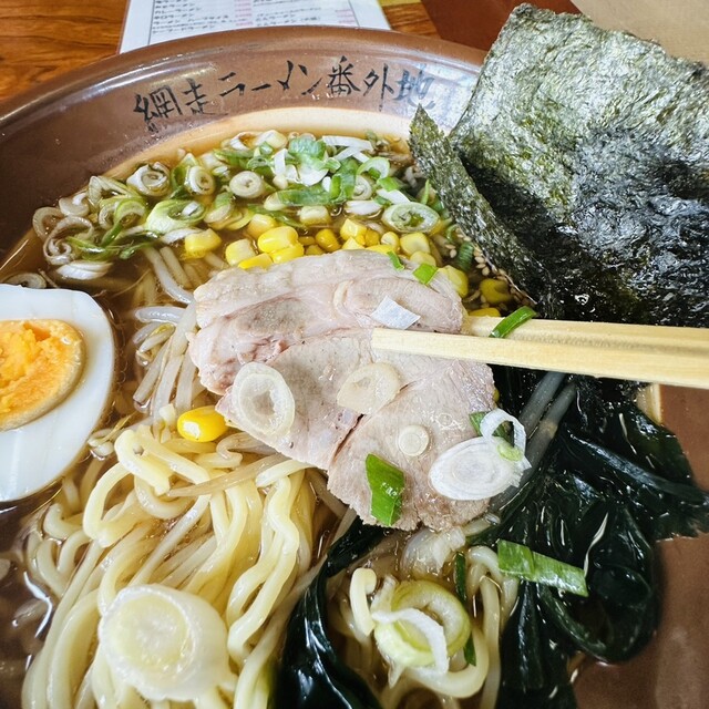 網走ラーメン - 飯詰（ラーメン）の写真