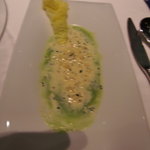 ア・ニュ ルトゥルヴェ・ヴー - 白菜のリゾット　ちょっと食べずらかった。