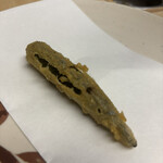 天ぷら はせ川 - オクラ