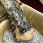 天ぷら はせ川 - 海老も山椒塩で