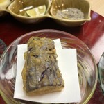 天ぷら はせ川 - 茄子　塩