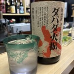 天ぷら はせ川 - ダバダ火振　これが栗だなぁと…焼酎は面白い