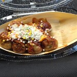 築地銀だこ - 料理写真:B小町の「3色あられのBBQベーコンポテト」