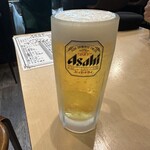 ホルモン居酒屋 でんごんばん - アサヒスーパードライ生