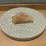 鮨処 有馬 - 平目昆布〆（鮨処 有馬）2024.6