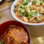 ら～めん山家 - Bセット 中辛は+100円