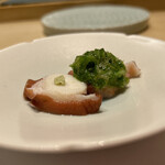 鮨処 有馬 - 水蛸の柔らか煮（鮨処 有馬）2024.6