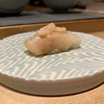 鮨処 有馬 - 平目昆布〆（鮨処 有馬）2024.6