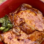 ら～めん山家 - セットのミニ豚丼