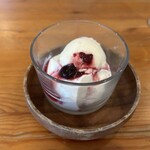 ベジテリア パッショーネ - 日替わりドルチェ（パンナコッタ）