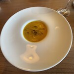 262913008 - にんじんとさつまいものポタージュ