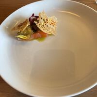 La Lucon - スモークサーモンと茄子のカポナータ