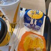 マクドナルド - チーズ月見は夫が頼みました