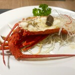 中国薬膳料理 星福 - 鹿茸入り伊勢海老蒸し