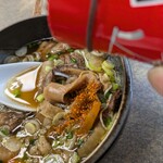 そば処 田中屋 - 七色を振って