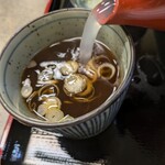 そば処 田中屋 - 自然体の蕎麦湯