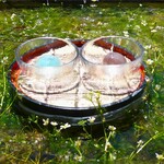 丁子屋 - 名水まんじゅう「ラムネ」「こしあん」