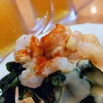 サイゼリヤ - うおーりゃー❗️スプーンでイッキ食い❗️www《小エビのカクテル》税込￥280❣