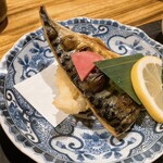 喜禄 - 鯖の塩焼きとあなご天ぷら