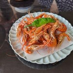 駿河屋 - 川海老の唐揚げ