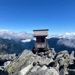 槍ヶ岳山荘 - 山頂