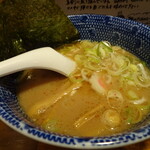自家製麺つけ麺 紅葉 - スープ