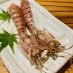 しんのすけ - 沖しゃこの塩ゆで