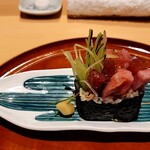 銀座 しのはら - 鮪の太巻き