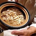 銀座 しのはら - 松茸ごはん