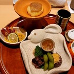 銀座 しのはら - 八寸取り分け