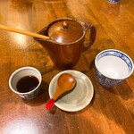 green glass - 蕎麦湯