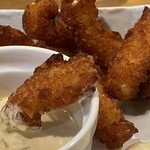 焼きもの家 慶 - 大量のイカフライ580円^_^;