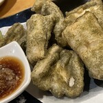 焼きもの家 慶 - 大量のアナゴ磯辺揚げ600円^_^;