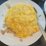 らーめんハウス 直ちゃん - オムチャーハン(スープ付き)