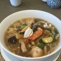 天厨菜館 新宿高島屋タイムズスクエア店 - 海鮮五目つゆソバセット
