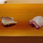 鮨 あらい - 鯛とホッキ貝