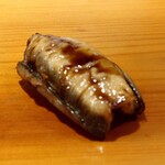 鮨 あらい - 熱々の穴子