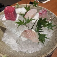 魚匠 銀平 心斎橋店 - お刺身盛り合わせ