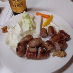 フレスガッセ - ソーセージ盛り合わせ定食