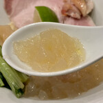 開運橋通 ふじ原 - 浅利出汁のジェル