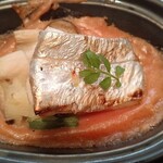 銀座ろくさん亭 - 太刀魚包美焼