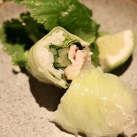 食堂いとめし - カオマンガイ 生春巻き