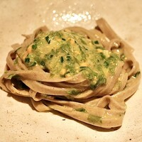 食堂いとめし - 北海道・雲丹　あおさ海苔　ピッツォケッリ