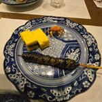 鰻はし本 - にらヒレ巻串