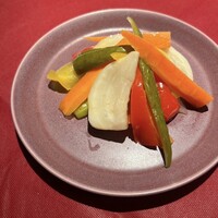 自家製ピクルス