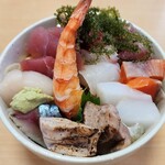 寿司勝 - ちらし寿司　ネタ多盛り　