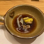 料亭 やまさ旅館 - 黄色いのがすっぽんの脂肪！これうまい！