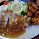 北野食堂 - 豚ロースステーキ アップ